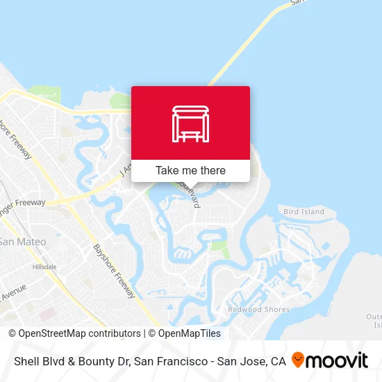 Shell Blvd & Bounty Dr map
