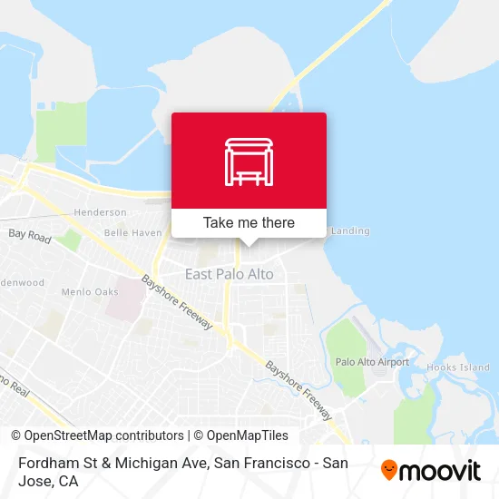 Fordham St & Michigan Ave map