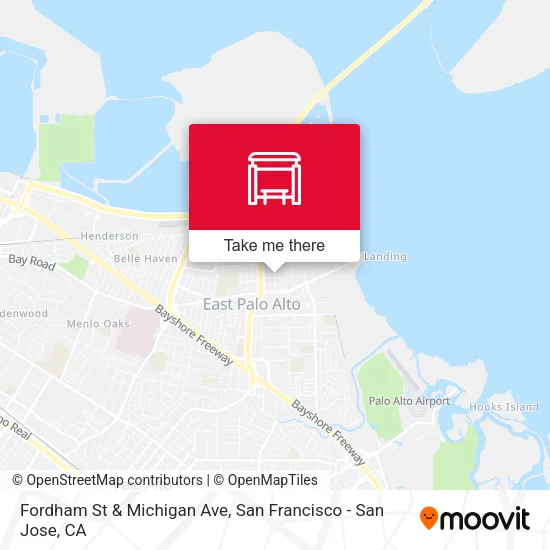 Fordham St & Michigan Ave map