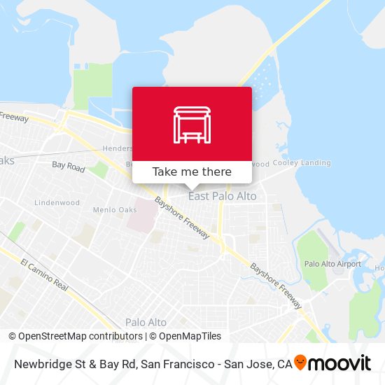 Newbridge St & Bay Rd map