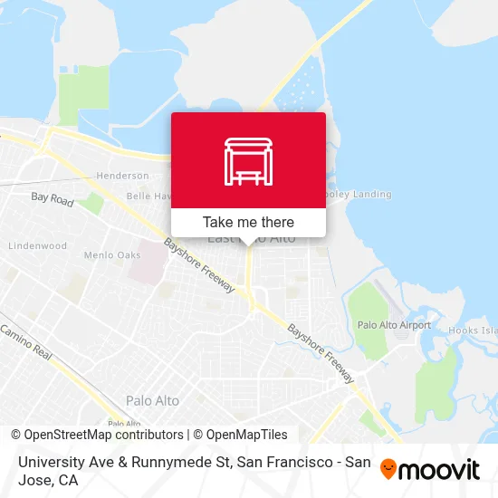 University Ave & Runnymede St map