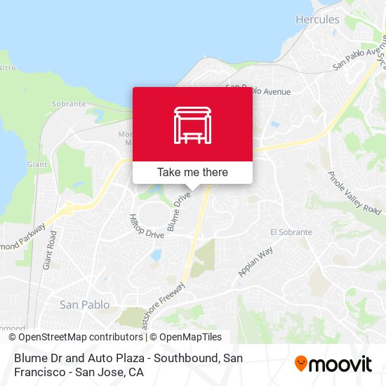 Mapa de Blume Dr and Auto Plaza - Southbound