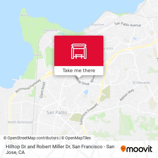 Mapa de Hilltop Dr and Robert Miller Dr