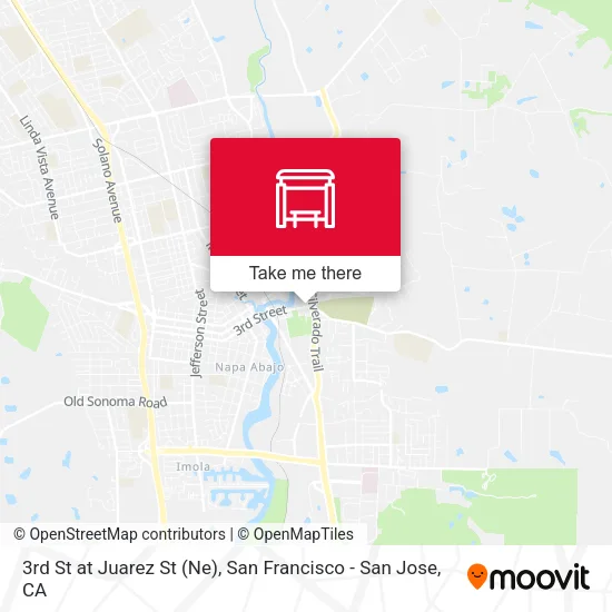 3rd St at Juarez St (Ne) map