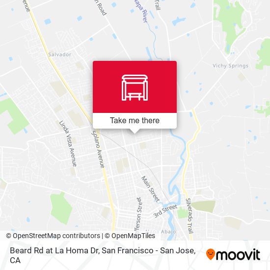 Mapa de Beard Rd at La Homa Dr