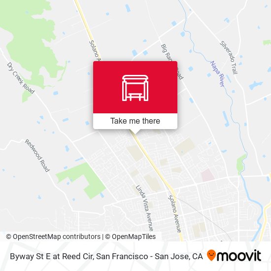 Byway St E at Reed Cir map