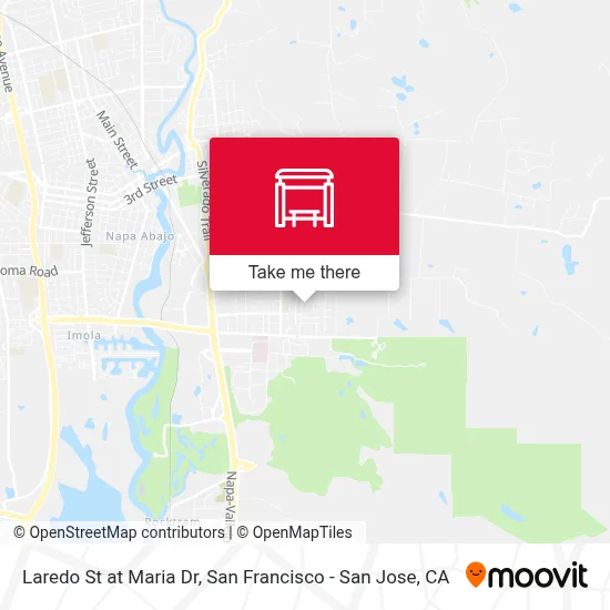 Laredo St at Maria Dr map