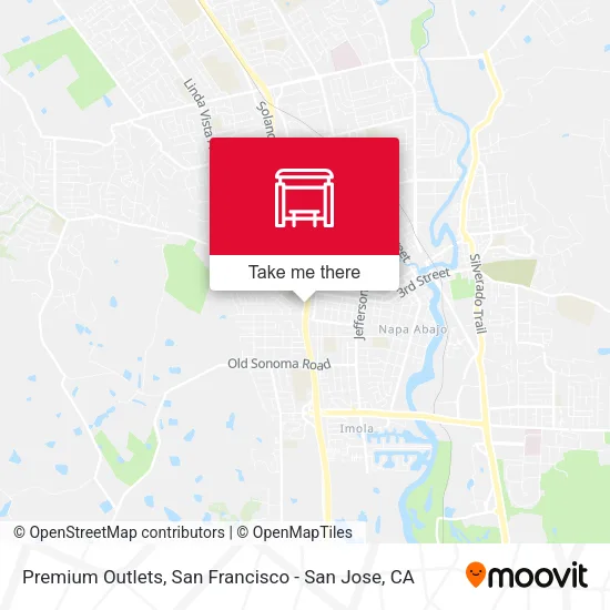 Mapa de Premium Outlets