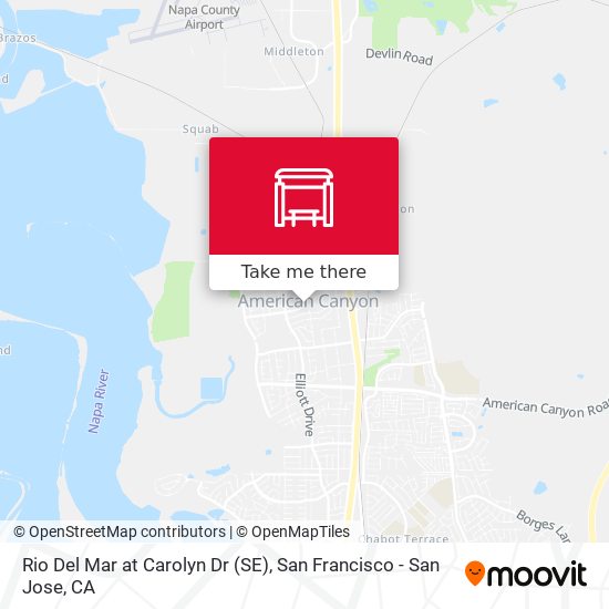 Rio Del Mar at Carolyn Dr (SE) map