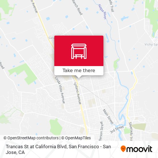 Trancas St at California Blvd map