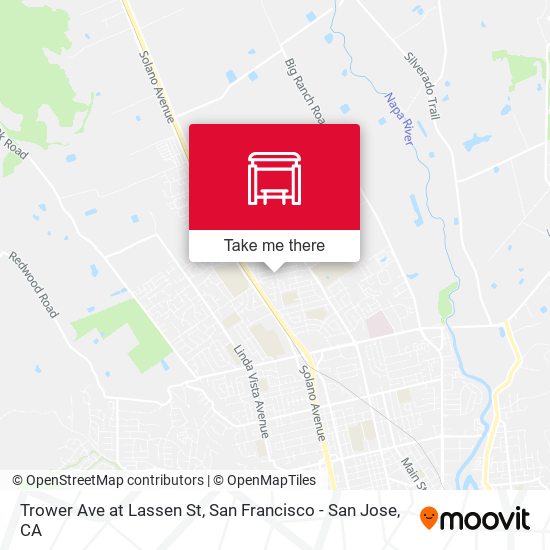 Mapa de Trower Ave at Lassen St