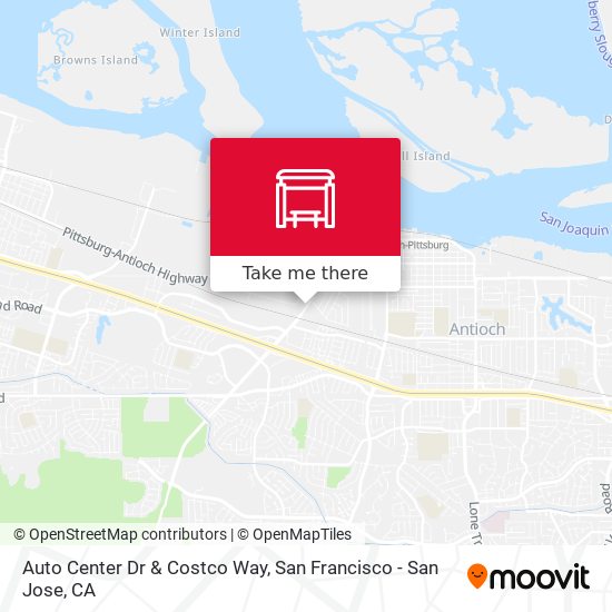 Auto Center Dr & Costco Way map