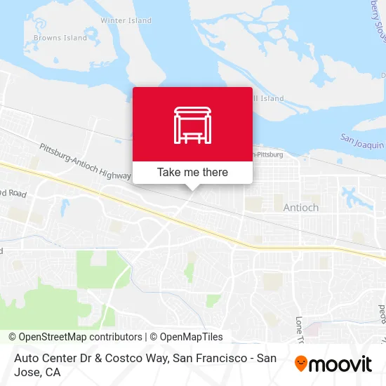 Auto Center Dr & Costco Way map