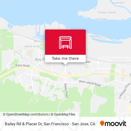 Bailey Rd & Placer Dr map