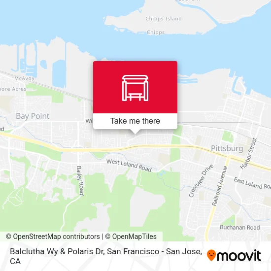 Balclutha Wy & Polaris Dr map