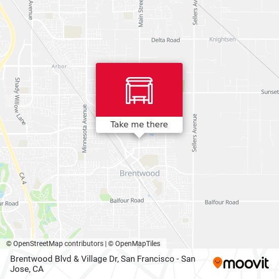 Brentwood Blvd & Village Dr map