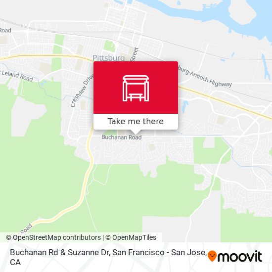 Buchanan Rd & Suzanne Dr map