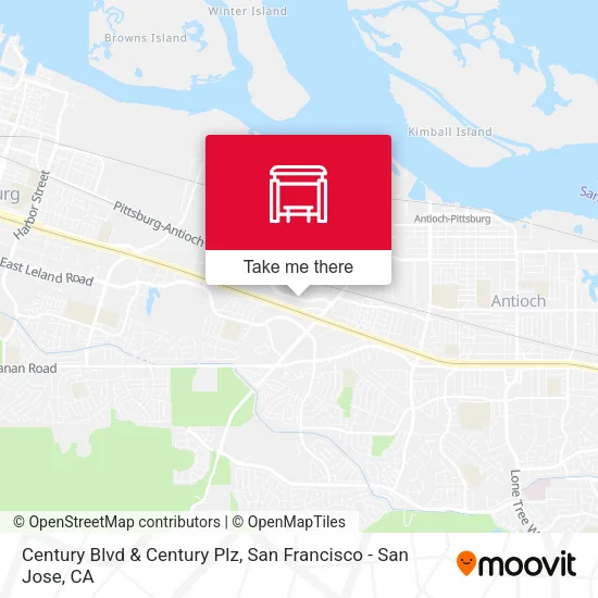 Mapa de Century Blvd & Century Plz