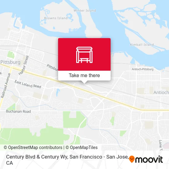 Century Blvd & Century Wy map