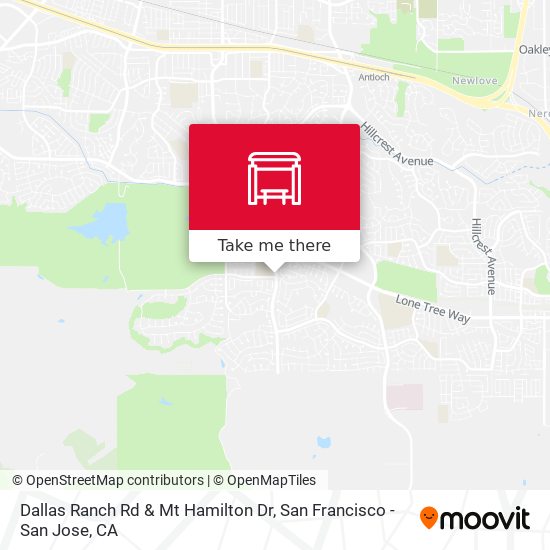 Dallas Ranch Rd & Mt Hamilton Dr map