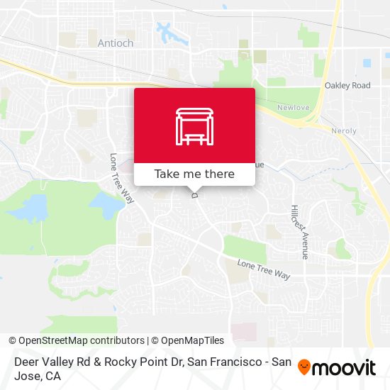 Deer Valley Rd & Rocky Point Dr map