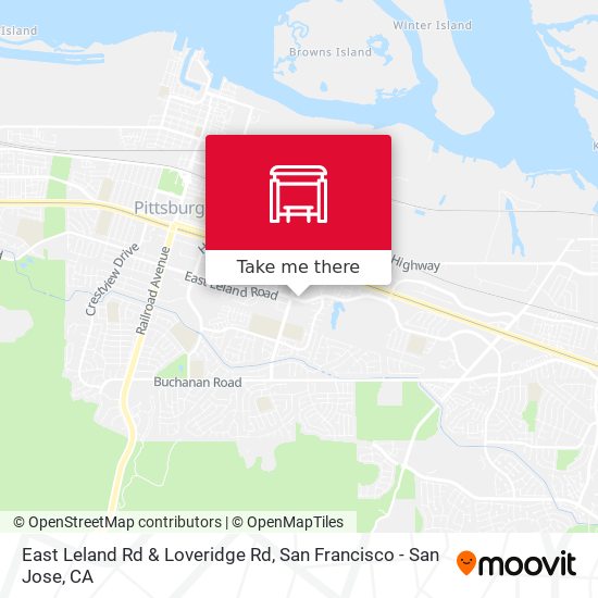 East Leland Rd & Loveridge Rd map