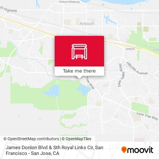 James Donlon Blvd & Sth Royal Links Cir map