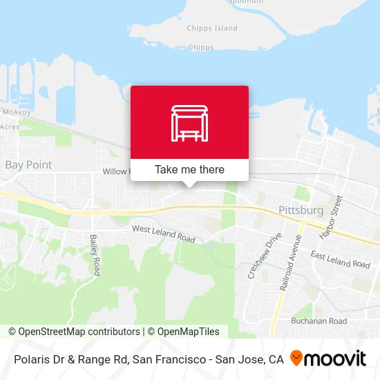 Polaris Dr & Range Rd map