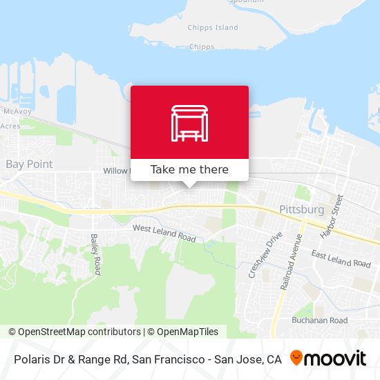 Polaris Dr & Range Rd map