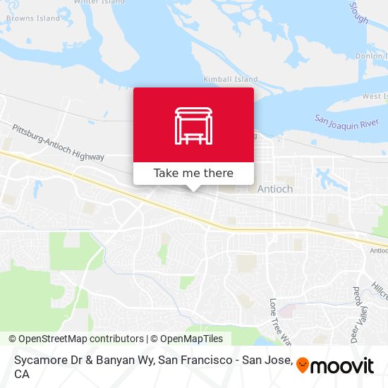 Sycamore Dr & Banyan Wy map