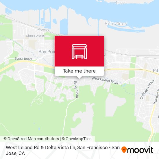 West Leland Rd & Delta Vista Ln map