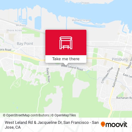 West Leland Rd & Jacqueline Dr map