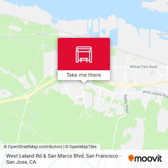 Mapa de West Leland Rd & San Marco Blvd