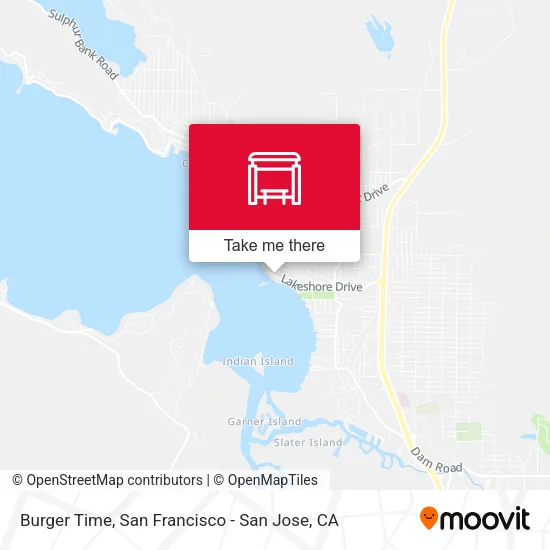 Burger Time map