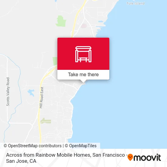 Across from Rainbow Mobile Homes map