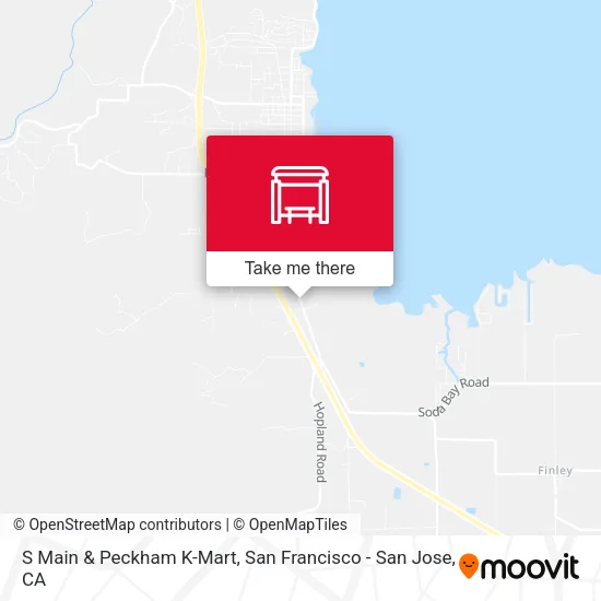 S Main & Peckham K-Mart map