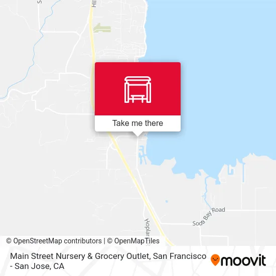 Main Street Nursery & Grocery Outlet map