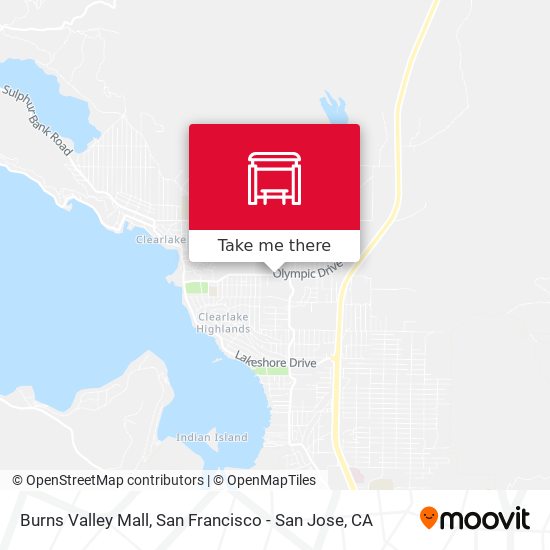 Burns Valley Mall map