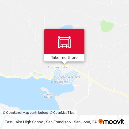 Mapa de East Lake High School