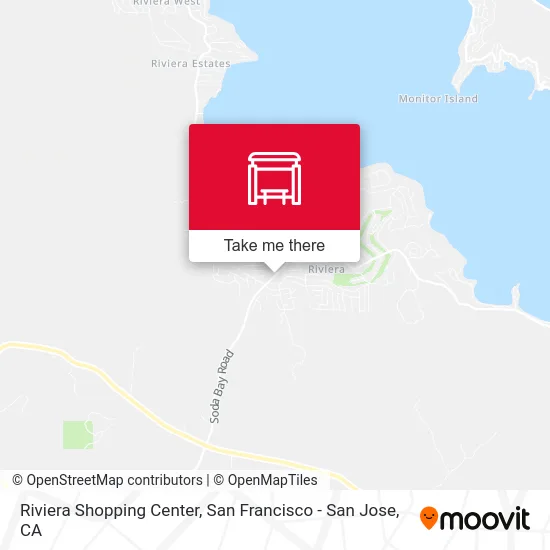 Riviera Shopping Center map