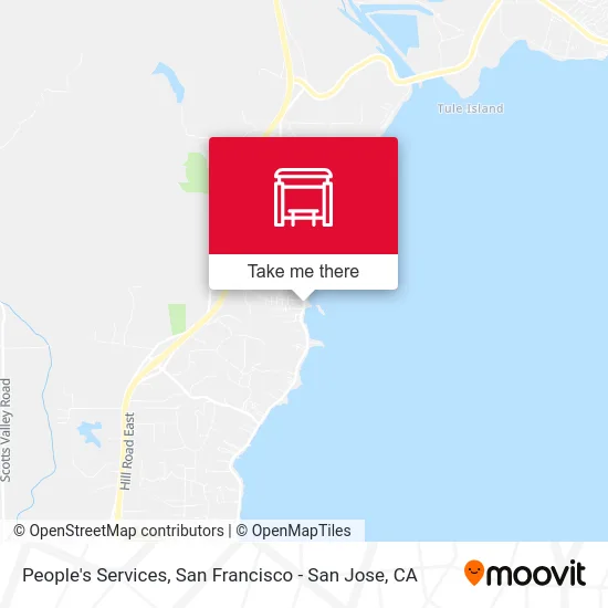 People's Services map