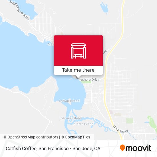 Catfish Coffee map