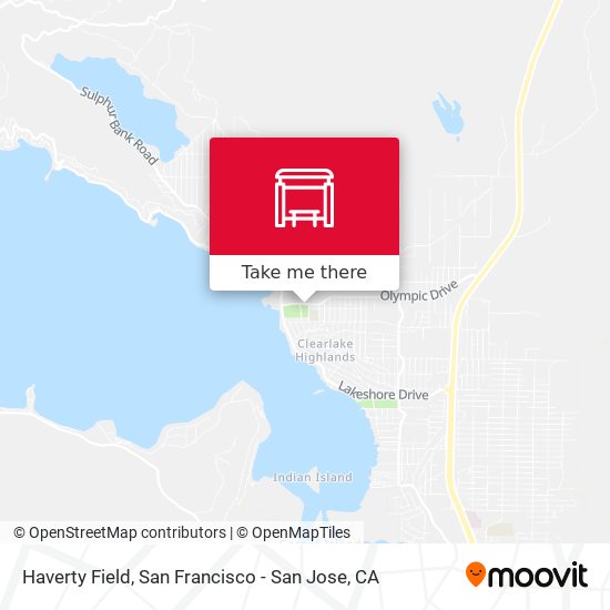 Haverty Field map