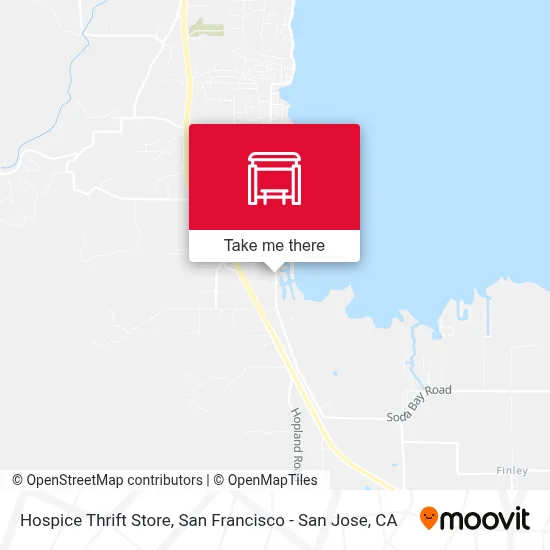 Hospice Thrift Store map