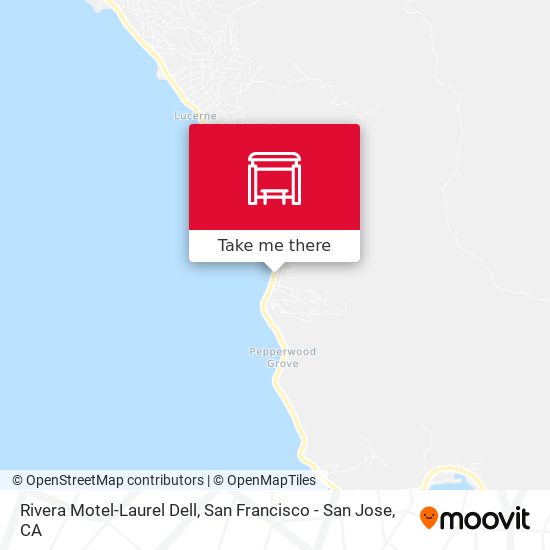 Rivera Motel-Laurel Dell map