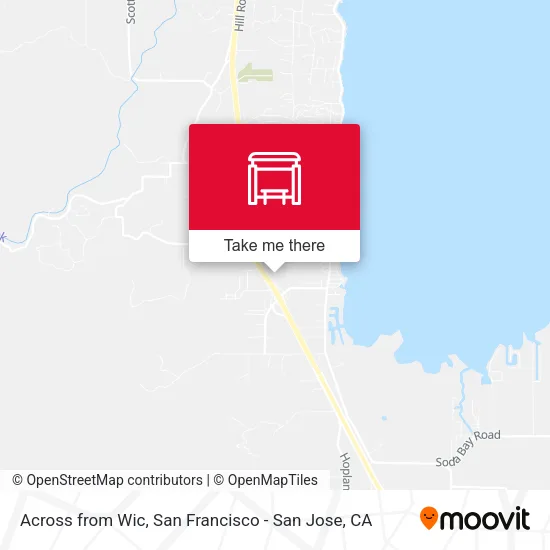 Across from Wic map