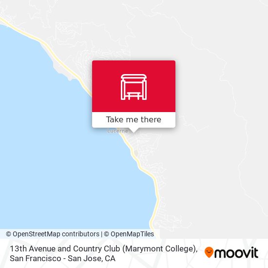 13th Avenue and Country Club (Marymont College) map