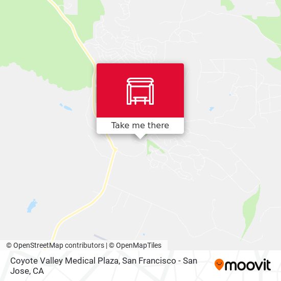 Mapa de Coyote Valley Medical Plaza