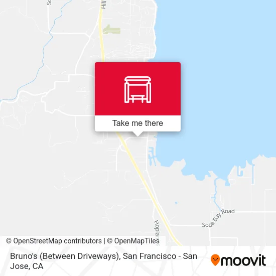 Bruno's (Between Driveways) map