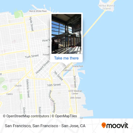 San Francisco map